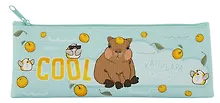 Купить Пенал-косметичка "Реально крутой Капибара", на молнии мягкий — Фото №1