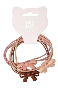Купить Набор резиночек Бантики (3шт) (пластик) (9см) (12-Aidou-8) (Lafilaf) — Фото №1