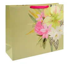 Купить Пакет А3+ 40*50*15 "Букет" жен., бум.мат.ламинат — Фото №1