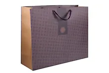 Купить Пакет А3+ 40*50*15 "Men's pattern" нейтр., бум.мат.ламинат — Фото №1