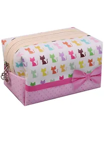 Купить Косметичка на молнии Кошки 16*8см (ПВХ бокс) 12-11847-1220-6 — Фото №1