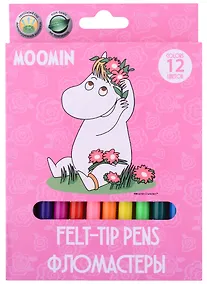 Купить Фломастеры "Муми-тролли", 12 цветов — Фото №1