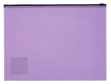 Купить Папка на молнии А4 "Soft Manga", пластик, ассорти — Фото №1