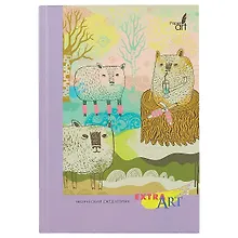 Купить Ежедневник EXTRA ART А5 (145х208). Недатир.,128 л. 7БЦ, матовая ламинация. Форзацы–тонированные — Фото №1