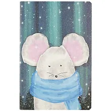 Купить Тетрадь в линейку Kairui, Winter animals, 32 листа, в ассортименте — Фото №1