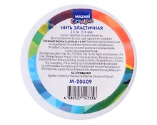 Купить Нить эластичная, 15 м, диаметр 0,4 мм — Фото №1