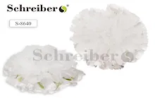 Купить Резинка для волос Schreiber/Шрайбер Белый бант, на картонной подложке S 8640 — Фото №1