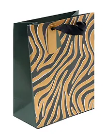 Купить Пакет А5 23*18*10 "Принт Зебра" нейтр., бум.мат.ламинат — Фото №1