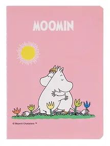 Купить Записная книжка А6 32л кл. MOOMIN "Муми-тролль и Фрекен Снорк обнимаются" ПВХ-обл. — Фото №1