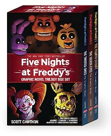 Купить Five Nights at Freddys. Graphic Novel Trilogy Box Set (комплект из 3-х книг) — Фото №1