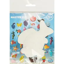 Купить Барельеф гипсовый для творчества МАСТЕР РУБИК, MASTER RUBIK Рыбка — Фото №1