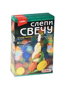 Купить Набор для творчества LORI Слепи свечу Весенние тюльпаны — Фото №1