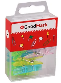 Купить Зажимы для бумаг "Прищепки" — Фото №1