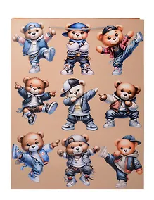 Купить Пакет А3 42,5*33*10 "Мишки" дет., бум.мат.ламинат — Фото №1