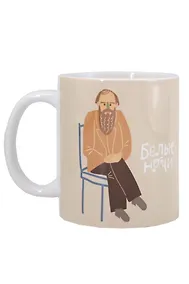 Купить Кружка Белые ночи, Достоевский (керамика) (330мл) — Фото №1