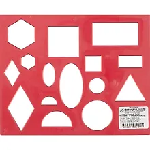 Купить Трафарет геометрических фигур, Луч — Фото №1