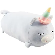 Купить Мягкая игрушка Единорог-валик (текстиль) (40см) (12-01315-74-2) — Фото №1