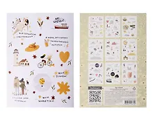 Купить Набор наклеек-стикеров коллекция «Soul» Be Smart 105х150 мм, 9 листов — Фото №1