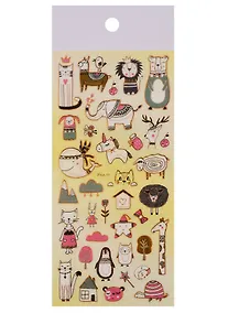 Купить Наклейки PVC Прикольные животные — Фото №1