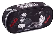 Купить Пенал-косметичка "Naruto" черный, полиэстер, молния — Фото №1