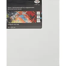 Купить Холст на подрамнике "Старый Мастер", 24*30см, 100% лен, мелкое зерно — Фото №1