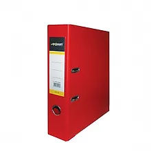 Купить Папка архивная 75мм А4 красная,PVC,прозр.карман,металл.уголки, inФОРМАТ — Фото №1