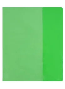 Купить Обложка для тетрадей "Neon" зеленая — Фото №1