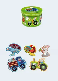 Купить Пазл STARTER PUZZLE-FARM Ферма 26эл, 5 видов животных — Фото №1