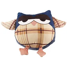 Купить Мягкая игрушка Сова в клеточку(текстиль)(19х19) — Фото №1