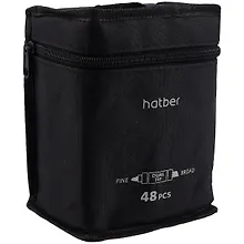 Купить Маркеры для скетчинга 48цв Terra Colora двусторонние  на спиртовой основе, пулевидный/клиновидный наконечники, тканев.чехол, Hatber — Фото №1