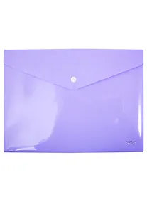 Купить Папка-конверт А4 на кнопке "NEWtone PASTEL", ассорти — Фото №1