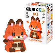 Купить Конструктор QBRIX KIDS серия "Мини-блоки" Лиса — Фото №1