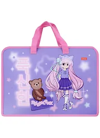 Купить Папка для тетрадей "Friend", молния, ручки, А4 — Фото №1