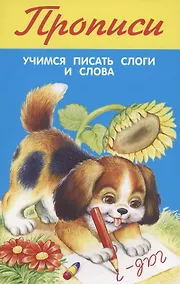 Купить Прописи. Учимся писать слоги и слова — Фото №1