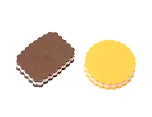 Купить Ластик/Стирательная резинка, Hatber/Хатбер стирательная резинка из термопластичной резины Печенье в дисплей-витрине — Фото №1