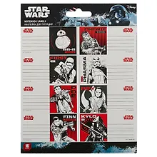 Купить Наклейки для тетрадей «Star Wars», 16 штук — Фото №1