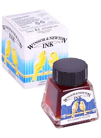 Купить Тушь художественная Winsor&Newton, 14 мл, желтая канареечная — Фото №1