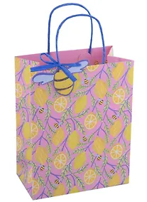 Купить Пакет А5 18*23*10 "Лимонная роща" жен., бум., мат.ламинация — Фото №1