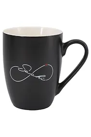 Купить Кружка матовая Бесконечность (фарфор) (350мл) (Сочи) (065-7-BL-135-D3) — Фото №1