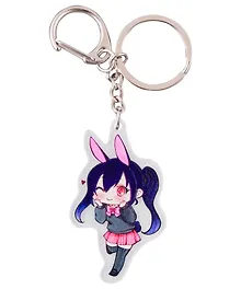 Купить Брелок Аниме Чиби Девочка с ушками кролика (Сёдзё) (акрил) (6х4) (12-shiyu-2683) — Фото №1