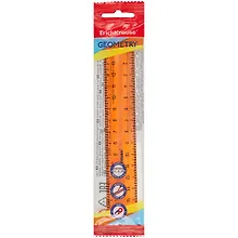 Купить Линейка 15см "Neon" оранж., подвес, ERICH KRAUSE — Фото №1