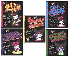 Купить Тетрадь в клетку Kuromi, 48 листов, в ассортименте — Фото №1