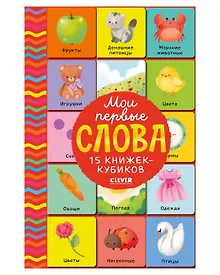 Купить Мои первые слова. 15 книжек-кубиков. Развитие речи — Фото №1