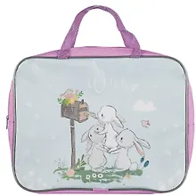 Купить Папка для тетрадей А4 "CUTE BUNNY" молния, ткань — Фото №1