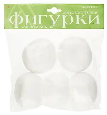 Купить Заготовка из пенопласта. 5 штук. 70 мм. "Мандарины". -Китай: Альт, (Hobby Time ). 2-184/03 376438 — Фото №1