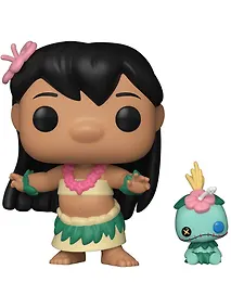 Купить Фигурка Funko POP! Disney Lilo & Stitch S4 Hula Lilo with Scrump (1741) 90342 — Фото №1
