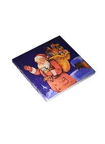 Купить Салфетки (20шт/уп) Дед мороз с мешком и мишкой (НГ) (11-01662-L25) — Фото №1
