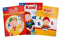 Купить Каю: Моя первая азбука + Найди и посчитай + Учимся, играя (комплект из 3-х книг) — Фото №1