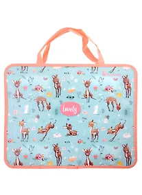 Купить Папка для тетрадей А4 "Little deers" 33*26*7,5см молния, пластик — Фото №1