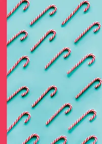 Купить Блокнот с резинкой «Christmas Candy», А5, 96 листов — Фото №1